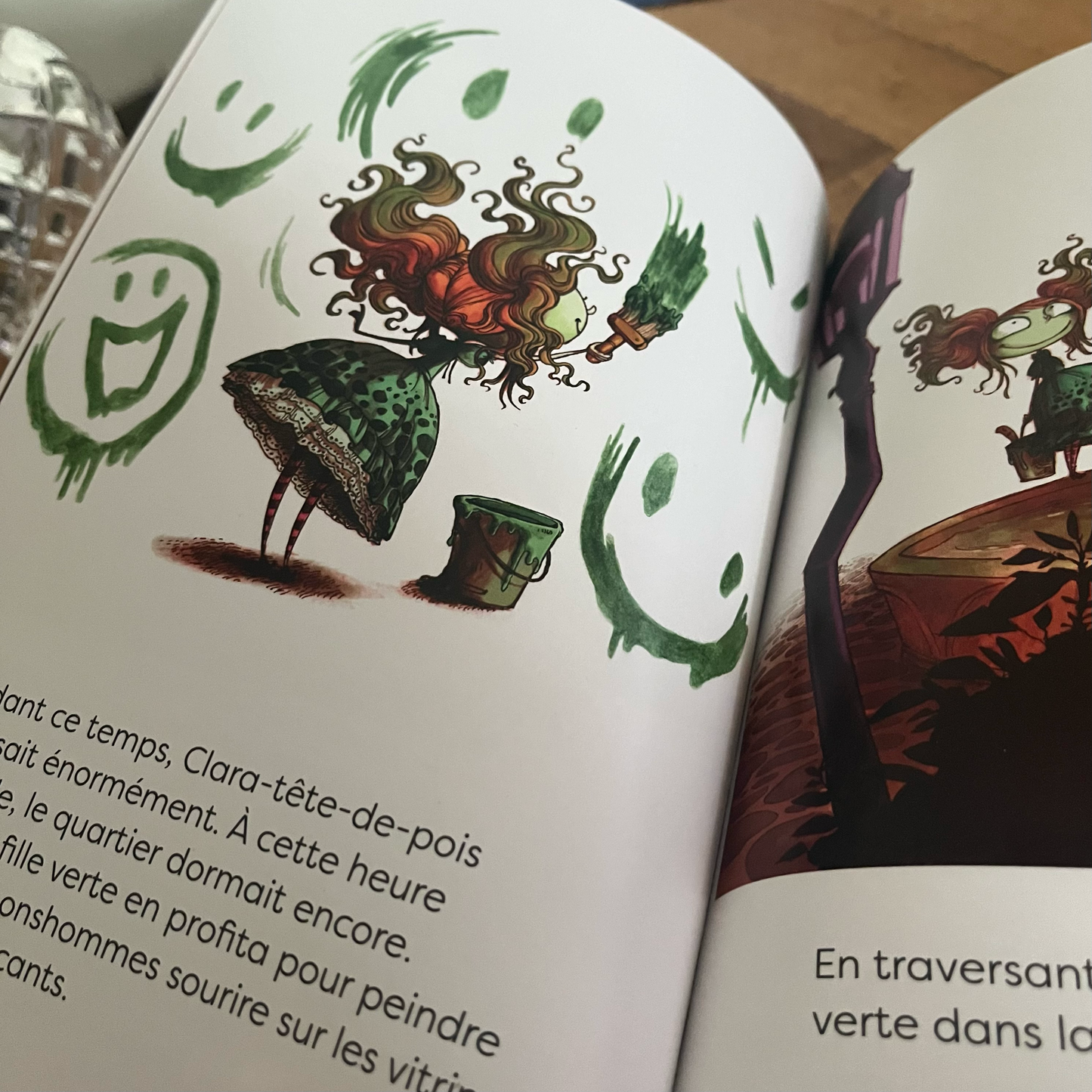 La malédiction des petits pois - Illustrated Children's book