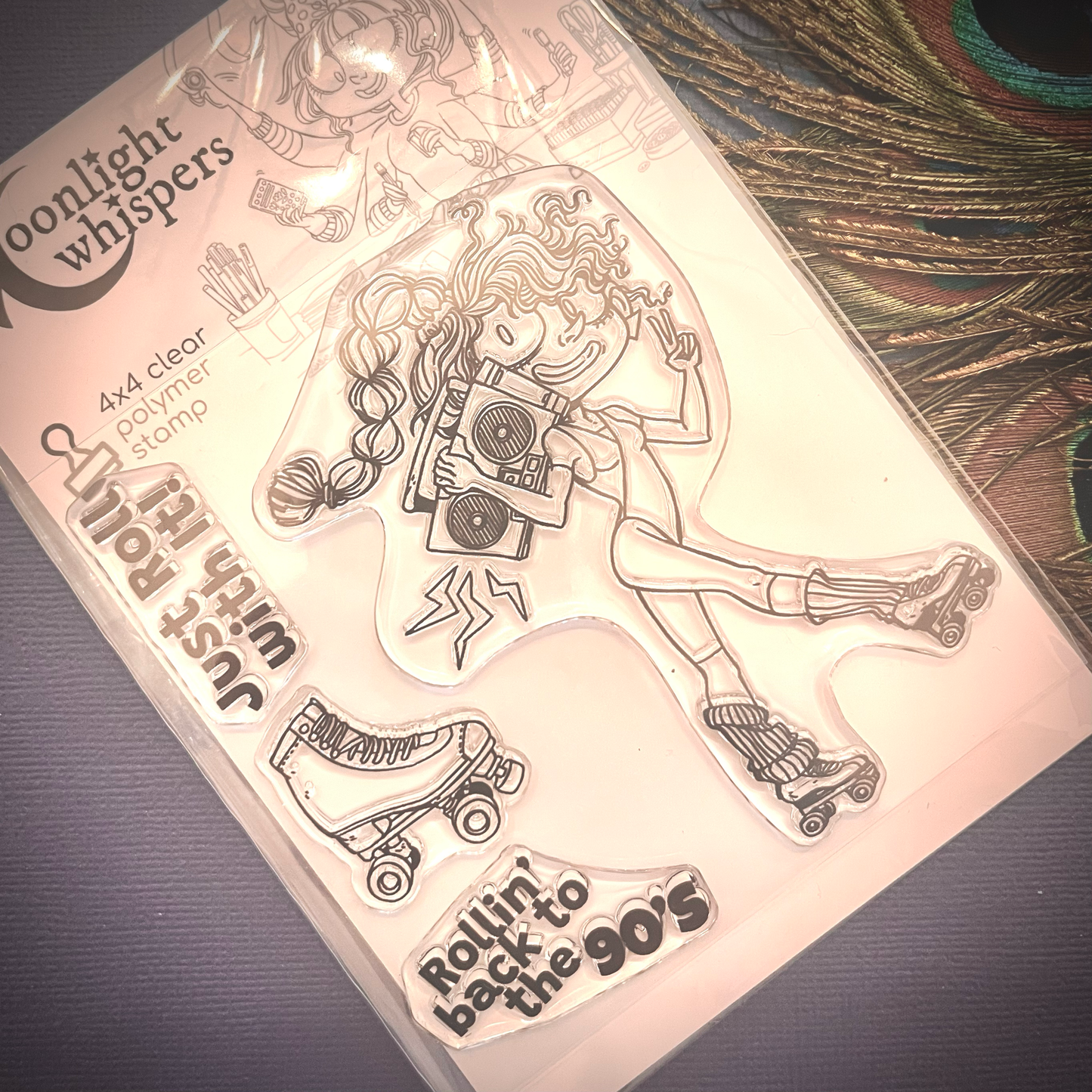 Rollin' Back to the 90s - Clear Stamp