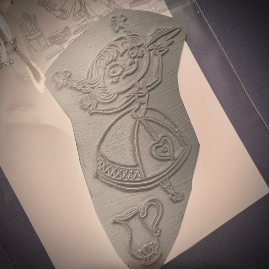 Tea Party #1 - Rubber Stamp