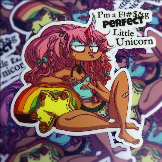 The Perfect Unicorn - Vinyl Sticker