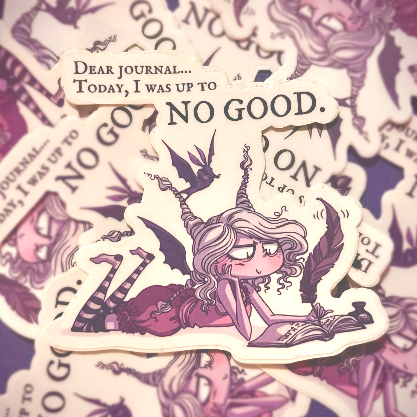 Up to NO GOOD - Vinyl Sticker